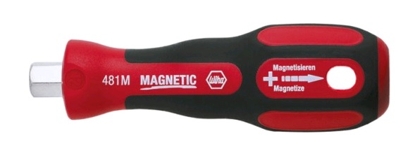 SYSTEM 6, рукоятка Magnetic с интегрированной зоной намагничивания/размагничивания, L =115мм