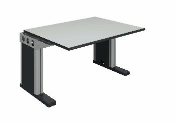 Консоль оператора SynergyConsole Basic Linkup Desk W800 D800 , фикс высота столешницы, RAL7035