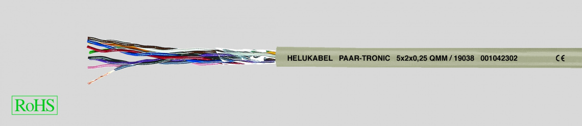 PAAR-TRONIC 16X2X0.14 кабель  для использования в КИПе